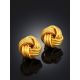 Classy Gilded Stud Earrings The Silk, image , picture 2