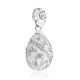 Fabulous White Enamel Egg Shaped Pendant The Romanov, image , picture 3