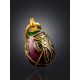 Tiny Egg Pendant With Enamel The Romanov, image , picture 2