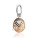 Designer Egg Pendant With Pinkish Enamel The Romanov, image , picture 3