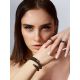 Blackened Spring Ring The Twist, Ring Size: 5.5 / 16, image , picture 3
