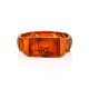 Bright Unisex Amber Bracelet With Engraving, image 