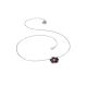 Chain Necklace With Amber Flower Pendant, image , picture 4
