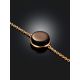 Lightweight Chain Bracelet With Black Amber, image , picture 2