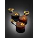 Fabulous Amber Drop Earrings, image , picture 5