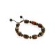 Satin Texture Amber Bracelet, image , picture 4
