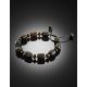 Satin Texture Amber Bracelet, image , picture 2