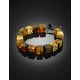 Bold Textured Amber Bracelet, image , picture 2