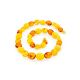 Boho Chic Style Amber Beaded Necklace, image , picture 3