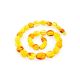 Lustrous Natural Amber Necklace, image , picture 3