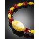 Stylish Amber Choker Necklace, image , picture 4