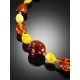 Boho Chic Style Amber Choker Necklace, image , picture 2