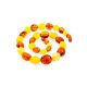 Two Tone Amber Beaded Necklace, image , picture 3