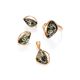 Lustrous Green Amber Drop Pendant, image , picture 5