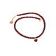 Chic Amber Choker Necklace With Heart Pendant, image , picture 3