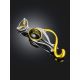 Cute Amber Cat Brooch, image , picture 2