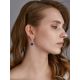 Extraordinary Dangle Earrings With Bright Blue Amber, image , picture 3