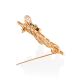 Designer Honeycomb Motif Amber Brooch, image , picture 4