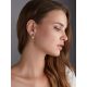 Geometric Design Earrings With Mix Color Amber, image , picture 3