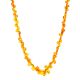 Natural Baltic Amber Beaded Necklace, image 