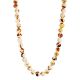 Stunning Mosaic Amber Beaded Necklace, image 