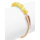 Refined Gilded Bracelet With Amber And Crystals, image , picture 3