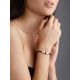 Unisex Style Lace Bracelet With Amber Charms, image , picture 4