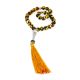 33 Mosaic Amber Muslim Prayer Beads With Tassel The Dalmatian, image , picture 3
