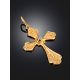 Bright Cross Sign Pendant With Crystal, image , picture 2
