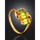 Trendy Green Chrysolite Ring, Ring Size: 8.5 / 18.5, image , picture 2