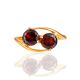 Chic Cherry Red Garnet Ring, Ring Size: 8 / 18, image , picture 3
