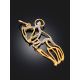 Cute Crystal Studded Cat Pendant, image , picture 2