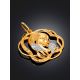 Sculptural Virgo Sign Pendant With Crystals, image , picture 2