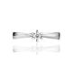 Refined Ring With Crystal Centerstone, Ring Size: 8.5 / 18.5, image , picture 3