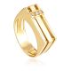 Bold Ring With Crystals, Ring Size: 8.5 / 18.5, image 