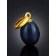 Tiny Blue Enamel Egg Pendant The Romanov, image , picture 2