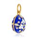 Blue Enamel Egg Pendant The Romanov, image , picture 3