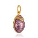 Egg Pendant With Pink Enamel And Crystal The Romanov, image , picture 3