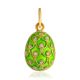 Enameled Egg Pendant With Crystals The Romanov, image 