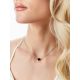 Chain Necklace With Amber Clover Pendant, image , picture 4