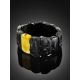 One-of-a-kind Dark Amber Bracelet The Volcano, image , picture 2