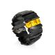 Black Amber Bracelet With Insect Insertion, image , picture 3