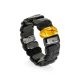 Stunning Dark Amber Cuff Bracelet With Insect Insertion, image , picture 3