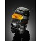 Stunning Dark Amber Cuff Bracelet With Insect Insertion, image , picture 2