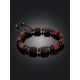 Textured Amber Slider Bracelet, image , picture 2