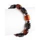 Amber Bracelet With Glass Beads, image , picture 3