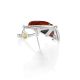 Playful Umbrella Brooch With Amber, image , picture 4