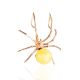 Trendy Honey Amber Spider Pendant, image , picture 3