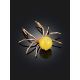 Trendy Honey Amber Spider Pendant, image , picture 2