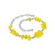 Gorgeous Chain Necklace With Bold Amber Pieces, image , picture 4